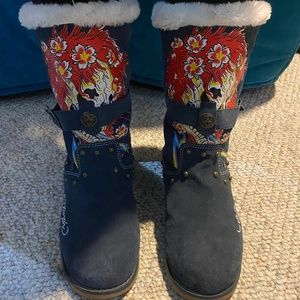 Ed Hardy Winter Boots